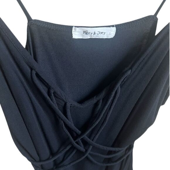 Black Strappy Tank Top - Picture 8 of 9